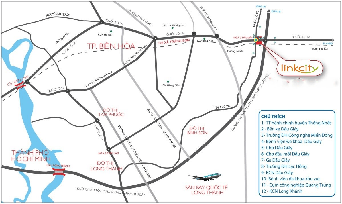 The Link City Vị Trí